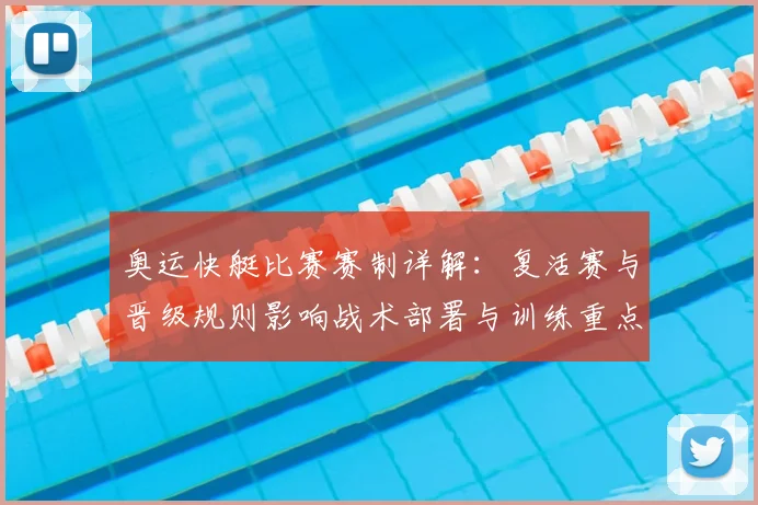 奥运快艇比赛赛制详解:复活赛与晋级规则影响战术部署与训练重点